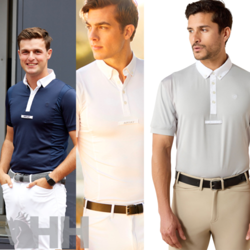 POLO CONCURSO ARIAT TEK MANGA CORTA HOMBRE